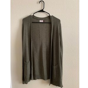Green Cardigan